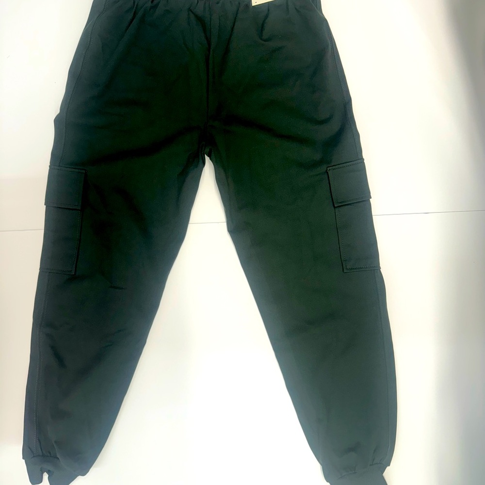 Mid-Rise Cargo Joggers (008) olive green - SMALL